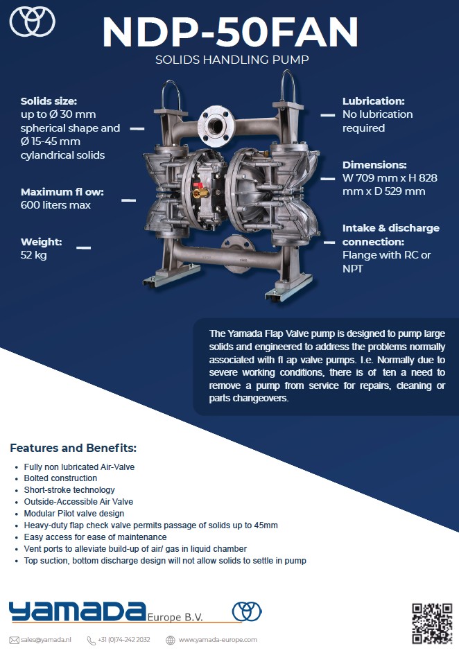 NDP-50FAN flyer